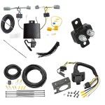 Trailer Hitch 7 Way RV Wiring Kit For 19-23 Volvo XC40 Plug Prong Pin Brake Control Ready