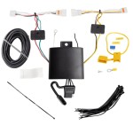 Trailer Hitch 7 Way RV Wiring Kit For 18-23 KIA Rio Sedan Plug Prong Pin Brake Control Ready