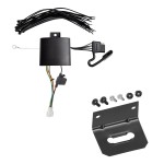  Trailer Wiring and Bracket For 19-24 Acura RDX With +12V Power Provision Plug & Play 4-Flat Harness