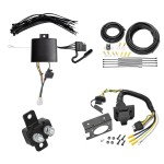 Trailer Hitch 7 Way RV Wiring Kit For 19-24 Acura RDX With +12V Power Provision Plug Prong Pin Brake Control Ready