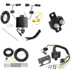 Trailer Hitch 7 Way RV Wiring Kit For 19-24 Ford Edge Titanium Models Only Plug Prong Pin Brake Control Ready