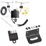 Trailer Wiring and Bracket w/ Light Tester For 19-24 Mazda 3 Hatchback and Sedan Plug & Play 4-Flat Harness