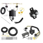 Trailer Hitch 7 Way RV Wiring Kit For 20-24 Toyota Corolla Sedan Plug Prong Pin Brake Control Ready