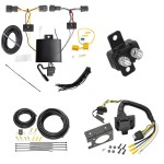 Trailer Hitch 7 Way RV Wiring Kit For 19-21 Hyundai Tucson Plug Prong Pin Brake Control Ready