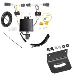  Trailer Wiring and Bracket For 20-24 KIA Soul Except w/LED Taillights Plug & Play 4-Flat Harness