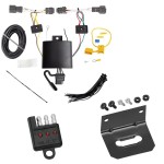 Trailer Wiring and Bracket w/ Light Tester For 20-24 KIA Soul Except w/LED Taillights Plug & Play 4-Flat Harness