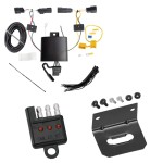 Trailer Wiring and Bracket w/ Light Tester For 20-22 Ford Escape Plug & Play 4-Flat Harness