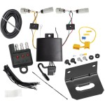 Trailer Wiring and Bracket w/ Light Tester For 20-24 Lincoln Aviator Plug & Play 4-Flat Harness