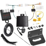 Trailer Wiring and Bracket w/ Light Tester For 20-23 Hyundai Sonata Plug & Play 4-Flat Harness