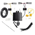 Trailer Hitch 7 Way RV Wiring Kit For 21-24 Chevy Trailblazer Except w/LED Taillights Plug Prong Pin Brake Control Ready