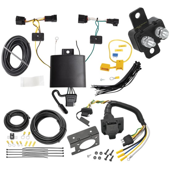 Trailer Hitch 7 Way RV Wiring Kit For 20-21 Land Rover Range Rover Evoque Plug & Play