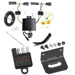 Trailer Wiring and Bracket w/ Light Tester For 20-24 Buick Encore GX Plug & Play 4-Flat Harness