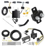 Trailer Hitch 7 Way RV Wiring Kit For 20-24 Buick Encore GX Plug Prong Pin Brake Control Ready