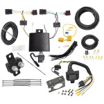 Trailer Hitch 7 Way RV Wiring Kit For 20-24 Volkswagen Atlas Cross Sport Plug Prong Pin Brake Control Ready