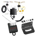 Trailer Wiring and Bracket w/ Light Tester For 21-24 Hyundai Elantra Plug & Play 4-Flat Harness