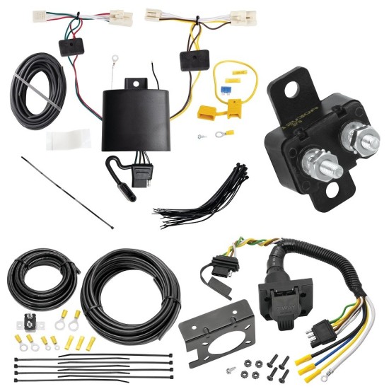 Trailer Hitch 7 Way RV Wiring Kit For 21-24 Hyundai Elantra Plug Prong Pin Brake Control Ready