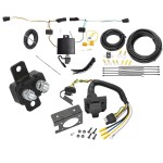 Trailer Hitch 7 Way RV Wiring Kit For 21-23 Chrysler Pacifica Plug Prong Pin Brake Control Ready