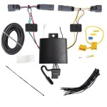 Trailer Hitch 7 Way RV Wiring Kit For 21-24 Ford Bronco Sport Plug Prong Pin Brake Control Ready