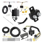 Trailer Hitch 7 Way RV Wiring Kit For 21-24 KIA K5 Plug Prong Pin Brake Control Ready