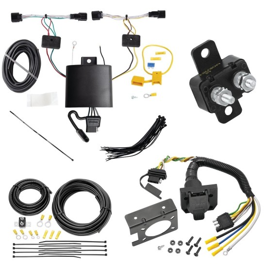 Trailer Hitch 7 Way RV Wiring Kit For 21-23 KIA Sorento Plug Prong Pin Brake Control Ready