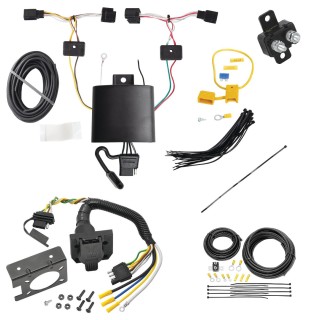 Trailer Hitch 7 Way RV Wiring Kit For 22-23 Acura MDX Plug & Play Tekonsha Brake Control Ready