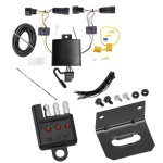 Trailer Wiring and Bracket w/ Light Tester For 21-23 Ford Mustang Mach-E Plug & Play 4-Flat Harness