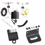 Trailer Wiring and Bracket w/ Light Tester For 17-22 Toyota Prius Prime Plug & Play 4-Flat Harness