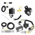 Trailer Hitch 7 Way RV Wiring Kit For 22-23 Chevrolet Bolt EUV Plug Prong Pin Brake Control Ready