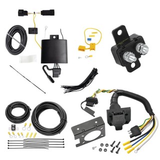 Trailer Hitch 7 Way RV Wiring Kit For 22-23 Chevrolet Bolt EUV Plug Prong Pin Brake Control Ready