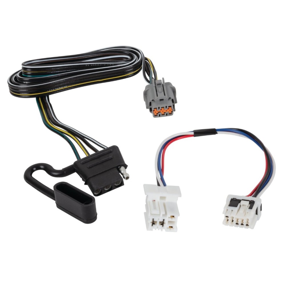 Trailer Wiring and Bracket For 22-23 Nissan Pathfinder 22 Infiniti QX60 Plug & Play 4-Flat Harness