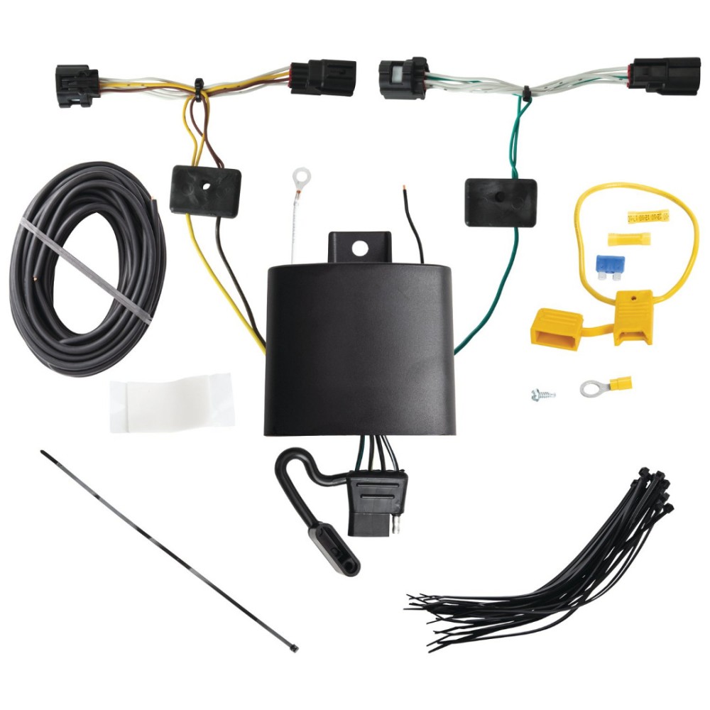 Trailer Hitch Wiring Harness Kit For 21-24 Genesis GV80 22-23 GV70 Plug & Play