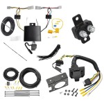 Trailer Hitch 7 Way RV Wiring Kit For 20-24 Lexus UX250h Plug Prong Pin Brake Control Ready