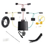 Trailer Wiring and Bracket w/ Light Tester For 21-24 Honda Civic Plug & Play 4-Flat Harness