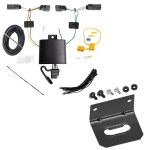 Trailer Wiring and Bracket For 22-24 Ford Maverick 23-24 Toyota Crown Plug & Play 4-Flat Harness