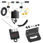 Trailer Wiring and Bracket w/ Light Tester For 22-24 Ford Maverick 23-24 Toyota Crown Plug & Play 4-Flat Harness