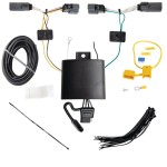 Trailer Wiring and Bracket For 22-24 Ford Maverick 23-24 Toyota Crown Plug & Play 4-Flat Harness