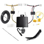 Trailer Wiring and Bracket w/ Light Tester For 2022 Lexus NX250 NX350 NX450h Plug & Play 4-Flat Harness