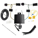 Trailer Hitch 7 Way RV Wiring Kit For 20-23 Tesla 3 Plug Prong Pin Brake Control Ready