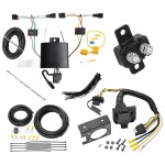 Trailer Hitch 7 Way RV Wiring Kit For 23-24 KIA Sportage Plug Prong Pin Brake Control Ready