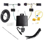 Trailer Hitch 7 Way RV Wiring Kit For 21-23 Tesla Y Plug Prong Pin Brake Control Ready