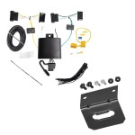 Trailer Wiring and Bracket For 19-22 Freightliner Mercedes-Benz Sprinter 2500 3500 Plug & Play 4-Flat Harness