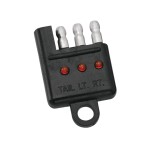 Trailer Wiring Harness Kit and Bracket w/ Light Tester For 20-24 Hyundai Venue Plug & Play