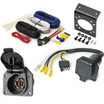 Economy Brake Control Wiring - Convert 4-Way to RV 7-Way Plug Color Coded Wires