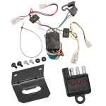 Reese Trailer Wiring and Bracket w/ Light Tester For 04-10 Toyota Sienna Plug & Play 4-Flat Harness