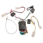 Reese Trailer Wiring and Bracket w/ Light Tester For 04-10 Toyota Sienna Plug & Play 4-Flat Harness