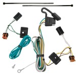 Reese Trailer Wiring and Bracket w/ Light Tester For 07-12 GMC Acadia Plug & Play 4-Flat Harness