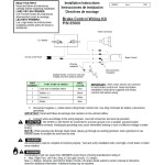 Economy Brake Control Wiring - Convert 4-Way to RV 7-Way Plug Color Coded Wires