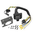 Trailer Hitch 7 Way RV Wiring Kit For 18-23 Honda Odyssey With Fuse Provisions Plug Prong Pin Brake Control Ready