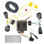 Reese Trailer Wiring and Bracket w/ Light Tester For 11-16 Chrysler Town & Country 11-20 Dodge Grand Caravan 12-15 RAM C/V Plug & Play 4-Flat Harness