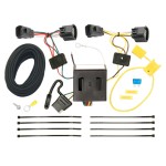 Reese Trailer Wiring and Bracket For 07-11 Dodge Nitro 08-12 Jeep Liberty Plug & Play 4-Flat Harness